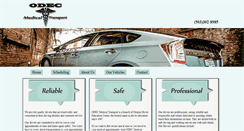 Desktop Screenshot of odecmedicaltransport.com
